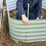 Bootstrap Farmer 17" Metal Modular Raised Garden Bed Kit | 6 in 1 "No Tools Needed"
