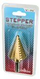 Active Aqua The Stepper Titanium Step Drill Bit, 1/4" to 1 3/8"