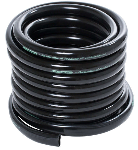 Active Aqua 1/2" ID Black Tubing 25'