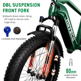 HOVSCO HovAlpha 26" Fat Tire Electric Bike