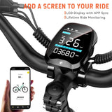 HOVSCO HovCity 27.5" Step-Thru Cruiser Electric Bike For Adults