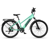 HOVSCO HovCity 27.5" Step-Thru Cruiser Electric Bike For Adults