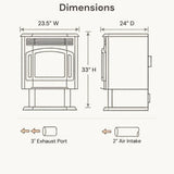 ComfortBilt HP21 Pellet Stove