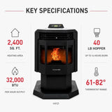 ComfortBilt HP21 Pellet Stove