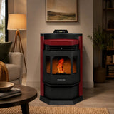 ComfortBilt HP22-N Pellet Stove Burgundy