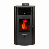 ComfortBilt HP50S Pellet Stove - Charcoal Grey/Black