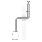 Huum Thru-Wall Chimney Kit Sauna Wood Stove Chimney Set