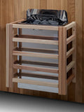 Golden Designs Arlberg Traditional Outdoor Steam Sauna – Canadian Hemlock | GDI-8103-01 / Arlberg | 3 Person