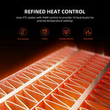 Spider Farmer Grow Tent Heater with Smart Temperature Control, Auto Settings, and 24H Timer