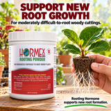 Hormex Rooting Powder #8 (0.80% IBA) - For Moderately Difficult-to-Root Woody Cuttings