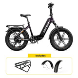HOVSCO HovBeta 20" Foldable Fat Tire Electric Bike