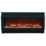 Amantii Panorama Deep Extra Tall 72 Inch Indoor Outdoor Electric Fireplace
