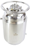 Jacketed Stainless Steel LP Tank with Internal Condensing Coil and Dip Tube