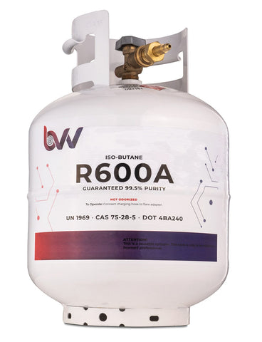 BVV™ 20LB High Purity USA ISO-BUTANE R600A - 99.5% Guaranteed