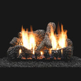 American Hearth Empire Charred Oak Ventless Gas Log Set