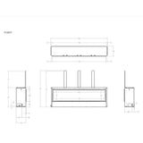 American Hearth Empire Boulevard 60" Vent-Free Fireplace