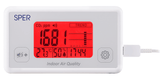 Indoor Air Quality Monitor with Color Coded Display