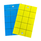Gardner FlyWeb Universal Insect Monitor Cards, Blue/Yellow - FW-74 - Box of 10 Packs