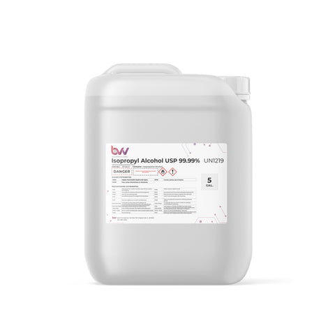 BVV Isopropyl Alcohol 99% USP - 5 Gallons