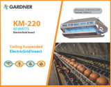 Gardner KM-220 – Outdoor Electric Grid Insect Light Trap - KM-220