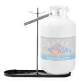 Flame King 30lb Rack for Dual Propane Tank RVs & Trailers