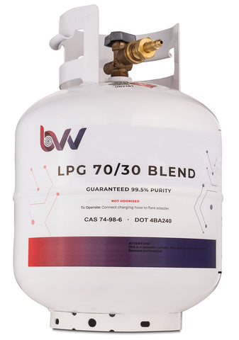 BVV™ 20LB High Purity USA 70/30% N-Butane/Propane Blend - 99.5% Guaranteed