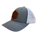 Leather Patch Trucker Hat
