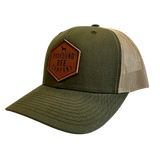 Leather Patch Trucker Hat