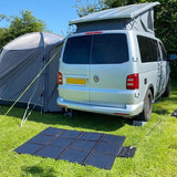 LensunSolar 200W 12V Solar Blanket for 12V Battery or Power Station