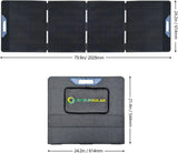 Lensun 200W 12V Waterproof Foldable Solar Panel