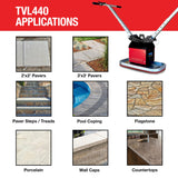 Tomahawk 440 lb Electric Paver Slab Vacuum Lifter 1200W for Hardscaping, Concrete, and Stone Placement