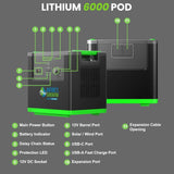 Nature's Generator Lithium 6000 Power Station