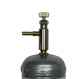 High Purity Helium Tank 99.99% (19g / 106 liters)