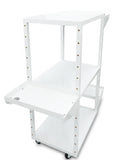 Heavy Duty Steel Mobile Cart for Vacuum Ovens