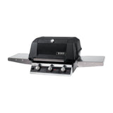 MHP WHRG4DD Hybrid Gas Grill Head With 2 Stainless Steel Shelves
