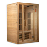 Maxxus "Seattle" 2 Person Near Zero EMF FAR IR Sauna (MX-J206-01-ZF)
