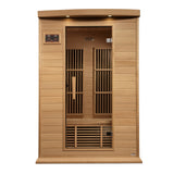 Maxxus 2 Person Near Zero EMF FAR IR Sauna (MX-K206-01-ZF HEM)