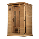 Maxxus 2 Person Near Zero EMF FAR IR Sauna (MX-K206-01-ZF HEM)