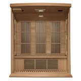 Maxxus 3 Person Near Zero EMF FAR IR Sauna (MX-K306-01-ZF HEM)