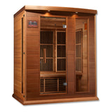 Maxxus "Montilemar" 3 Person Near Zero EMF FAR IR Sauna (MX-K306-01-ZF CED)