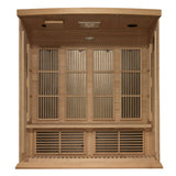 Maxxus 4 Person Near Zero EMF FAR IR Sauna (MX-K406-01-ZF HEM)