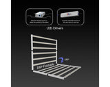 Medic Grow Fold-1200V1 Foldable 1200 Watt Full Spectrum LED Grow Light