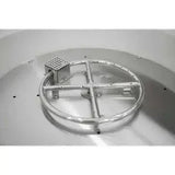 Elementi - Lunar Fire Bowl Cream White - Propane