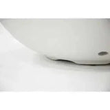 Elementi - Lunar Fire Bowl Cream White - Natural Gas