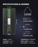 ViparSpectra P2000 200W Infrared Full Spectrum LED Grow Light 4x2ft Coverage