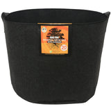Gro Pro Essential Round Fabric Pot with Handles Black