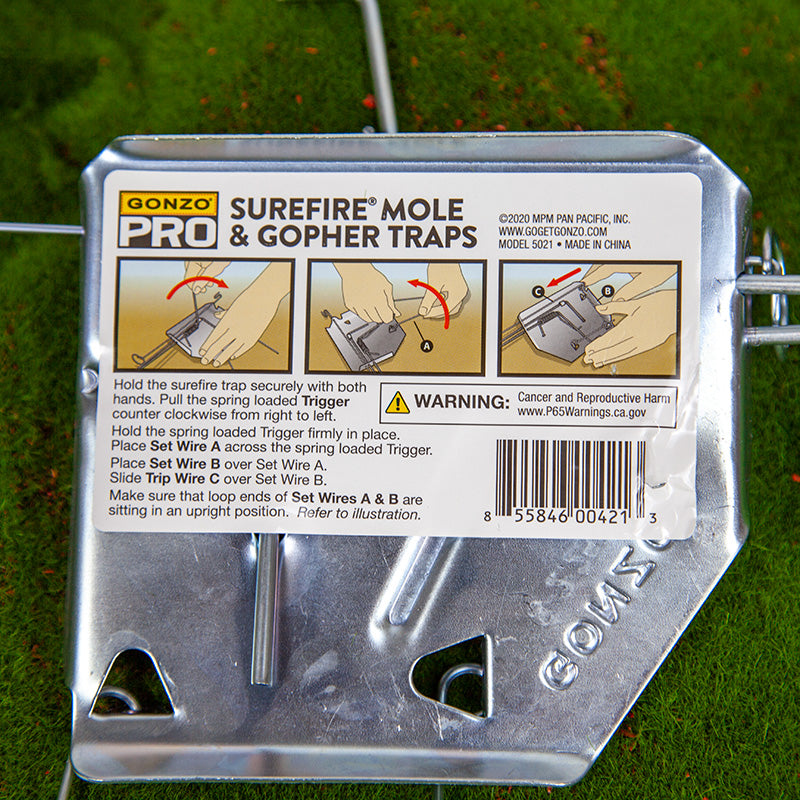 Gonzo SureFire Gopher Trap