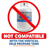 Flame King 30lb OPD Valve For Hog or Horizontal Propane Cylinder