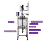 50L Double Jacketed Glass Reactor