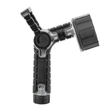 6-Pattern Oversize Multi Pattern Nozzle with Firehose Handle and Integrated Swivel 26658